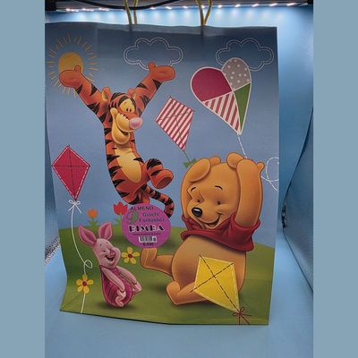 Shopper Winnie The Pooh per bambina con 9 regali - (5 pezzi)