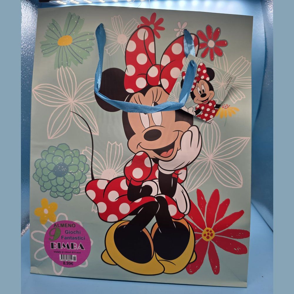 Shopper Topolina con 9 regali - (5 pezzi) Shopper Topolina con 9 regali - (5 pezzi)