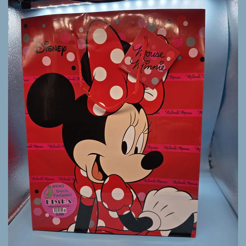 Shopper Topolina con 9 regali - (5 pezzi) Shopper Topolina con 9 regali - (5 pezzi)