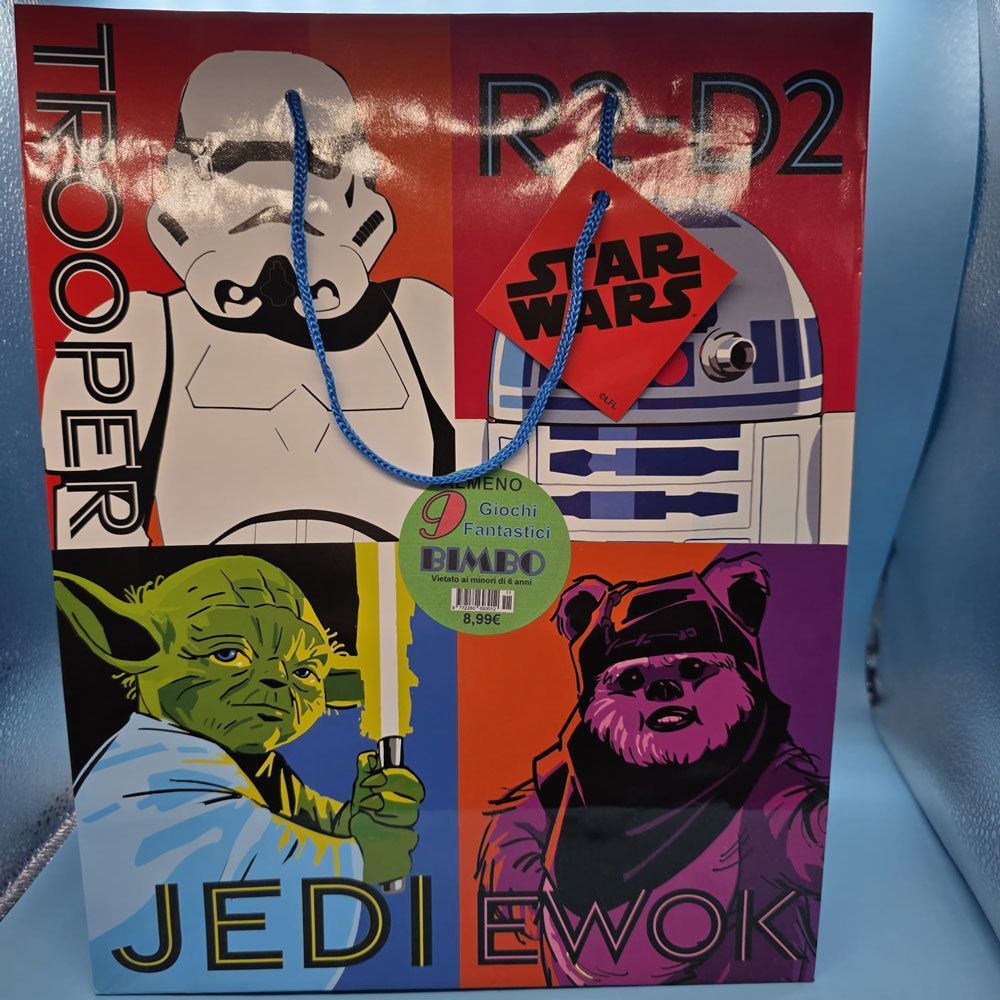 Shopper Star Wars con 9 regali - (5 pezzi) Shopper Star Wars con 9 regali - (5 pezzi)