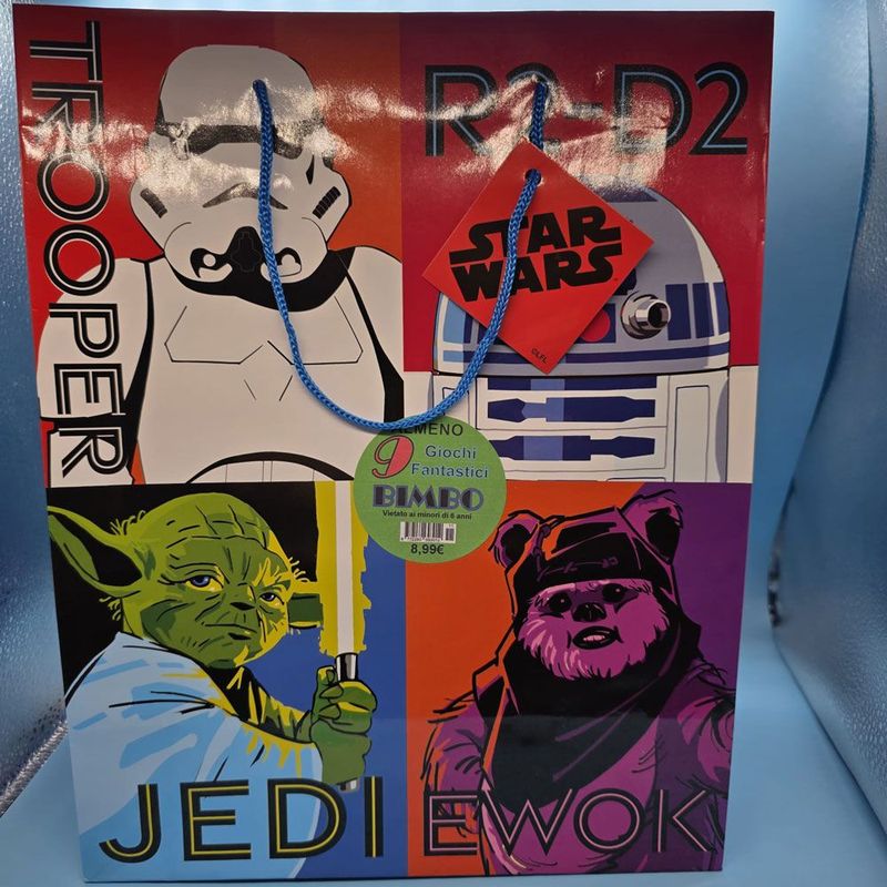 Shopper Star Wars con 9 regali - (5 pezzi) Shopper Star Wars con 9 regali - (5 pezzi)
