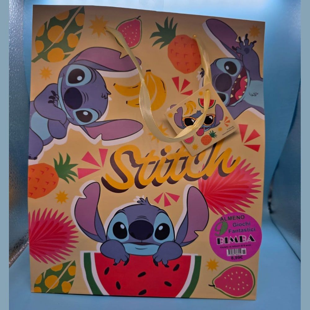 Shopper Stitch per bambina con 9 regali - (5 pezzi)