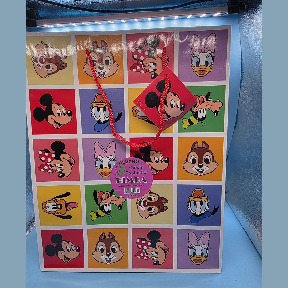 Shopper Disney per bambina con 9 regali - (5 pezzi)