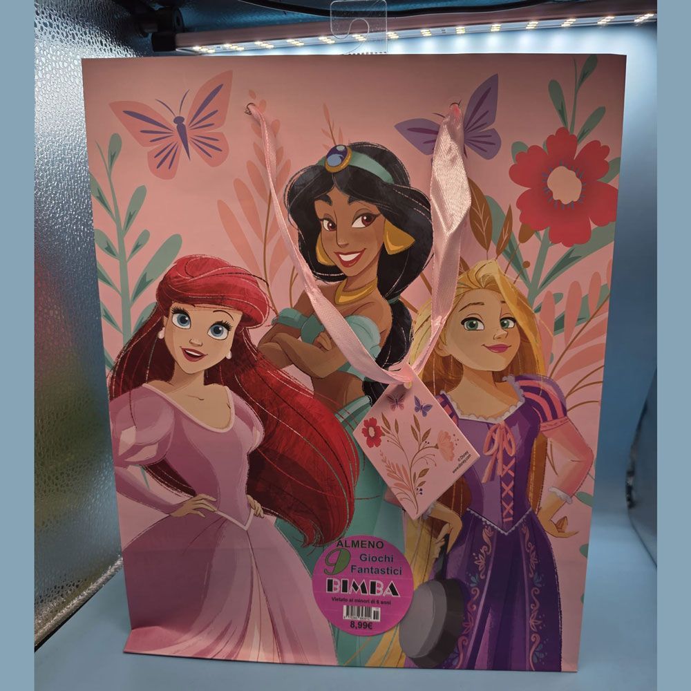 Shopper Disney Princess con 9 regali - (5 pezzi) Shopper Disney Princess con 9 regali - (5 pezzi)