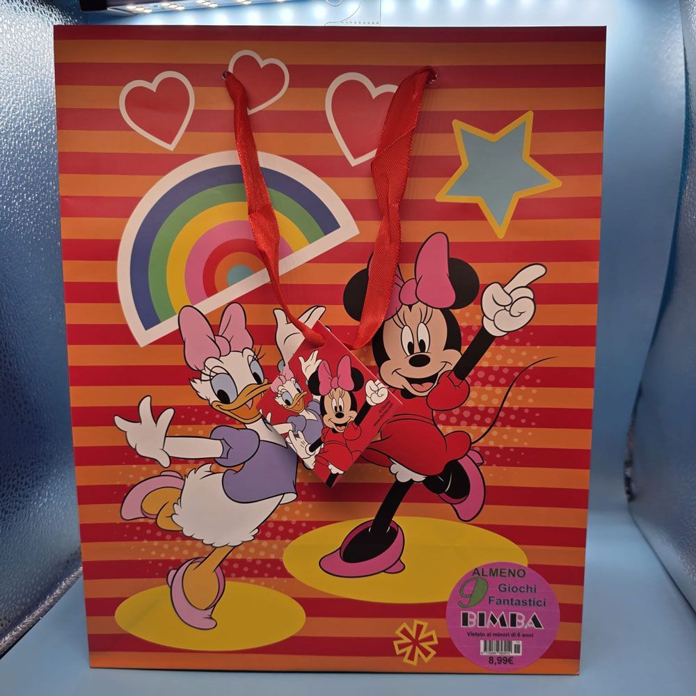 Shopper Disney per Bambina con 9 regali - (5 pezzi)