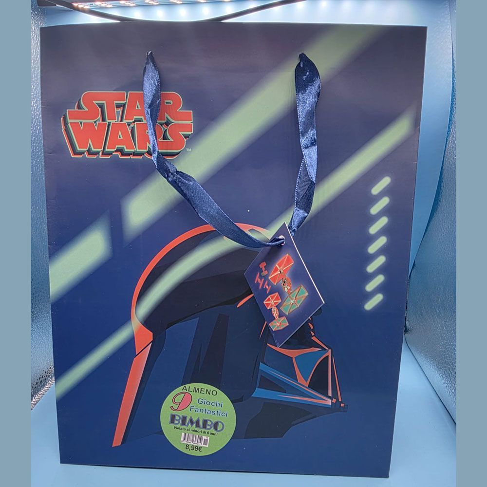 Shopper Star Wars con 9 regali - (5 pezzi) Shopper Star Wars con 9 regali - (5 pezzi)