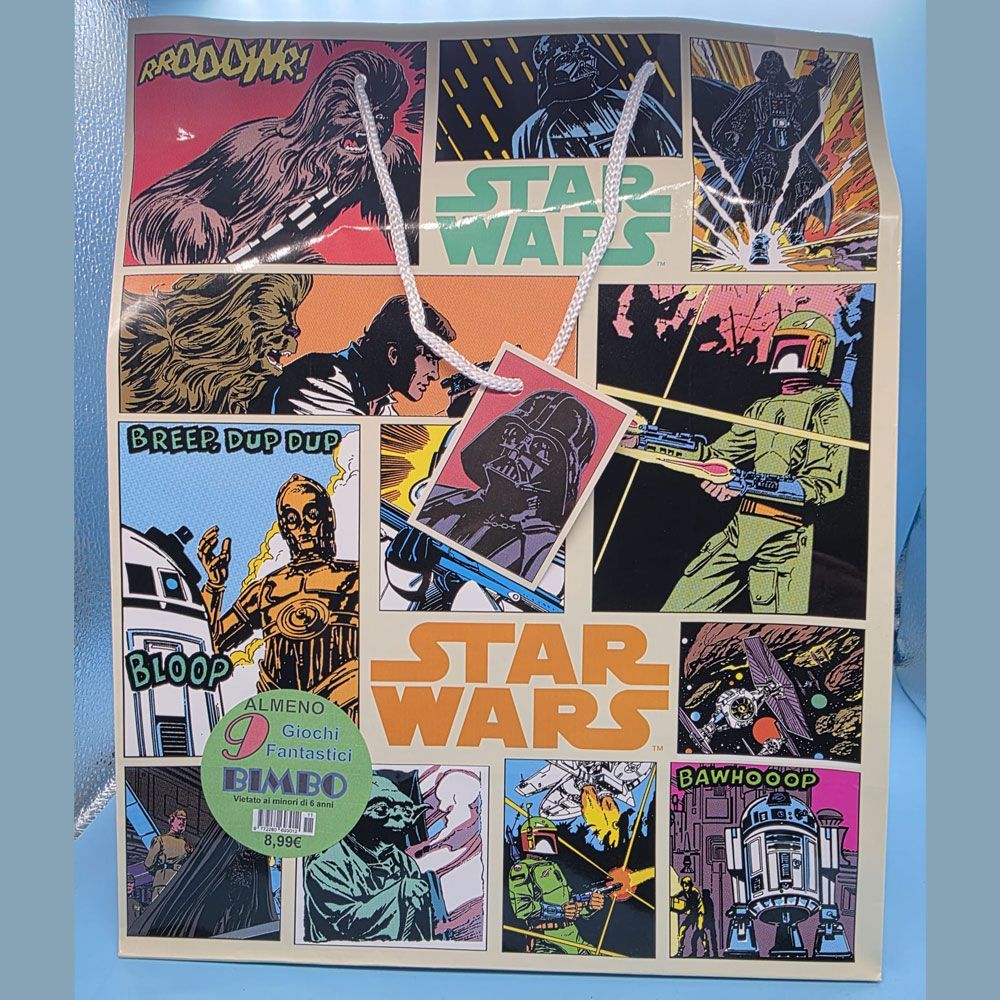 Shopper Star Wars con 9 regali - (5 pezzi) Shopper Star Wars con 9 regali - (5 pezzi)