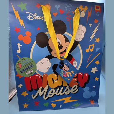 Shopper Topolino con 9 regali - (5 pezzi) Shopper Topolino con 9 regali - (5 pezzi)