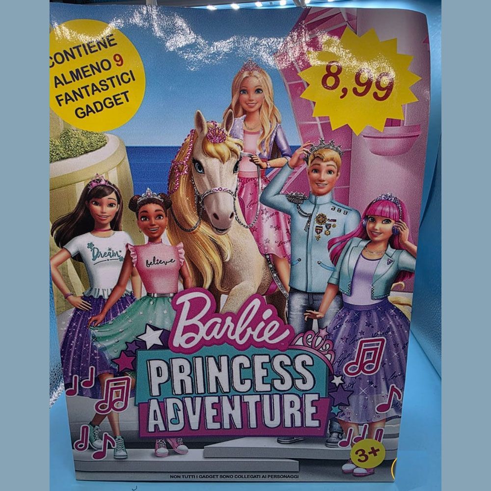 Shopper Barbie con 9 regali - (5 pezzi)
