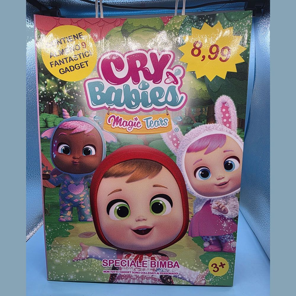 Shopper Cry Babbies con 9 regali - (5 pezzi)