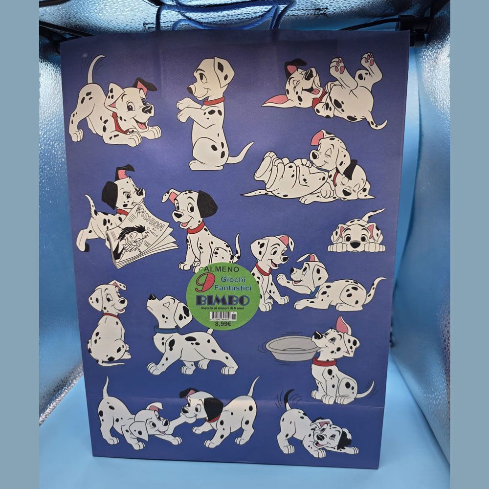 Shopper Carica dei 101 per bambino con 9 regali - (5 pezzi)