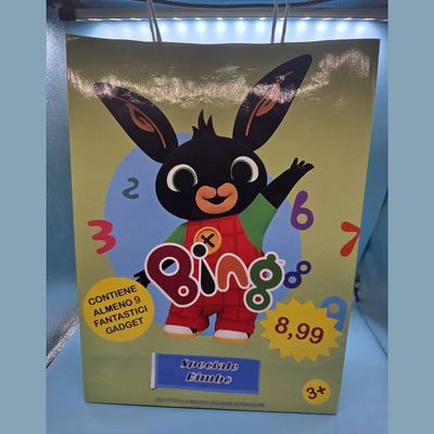 Shopper Bing per Bambino con 9 regali - (5 pezzi)