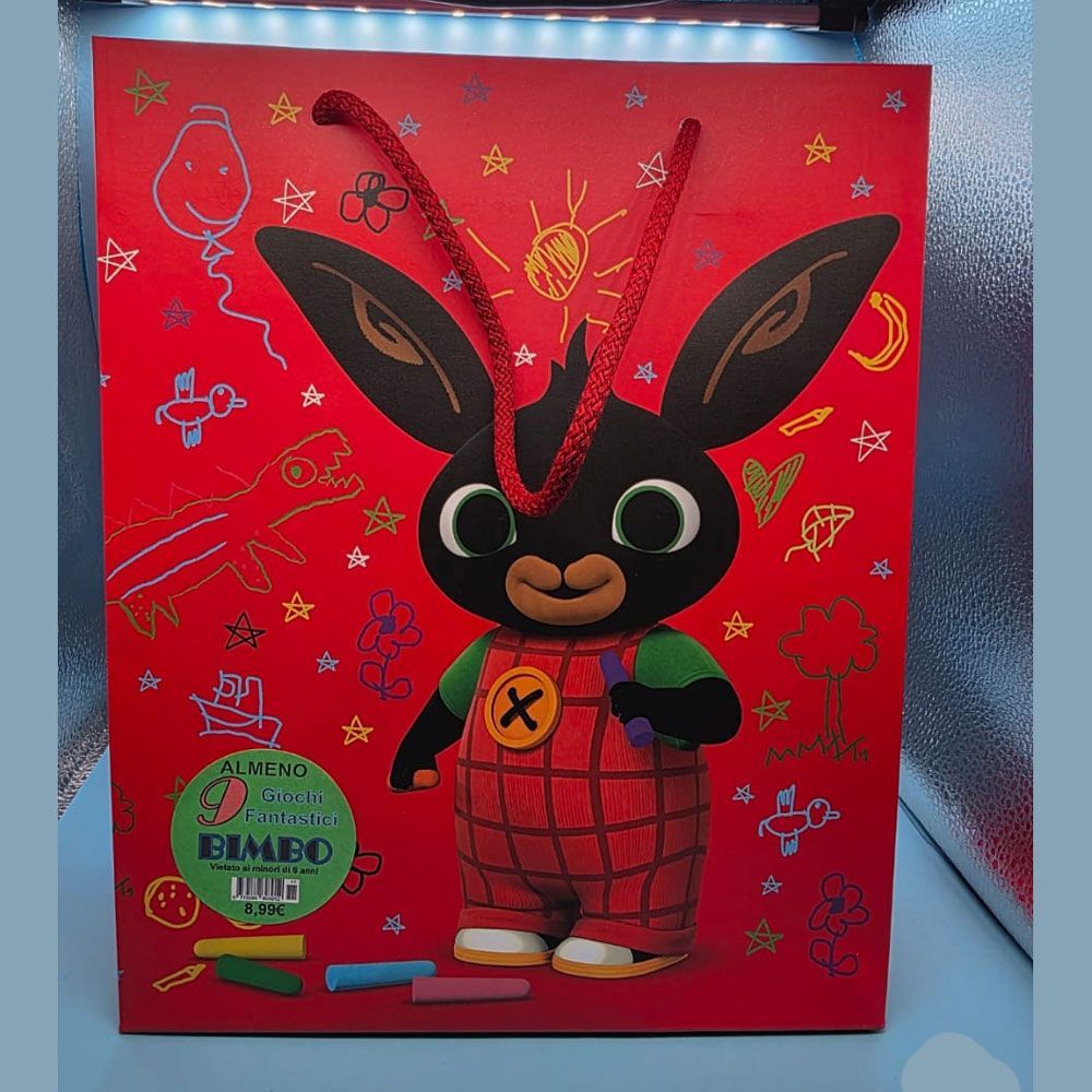 Shopper Bing per Bambino con 9 regali - (5 pezzi)