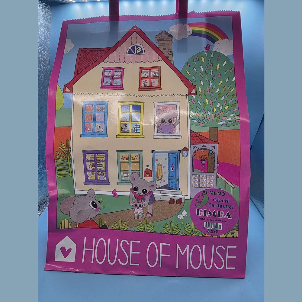 Shopper House of Mouse con 9 regali - (5 pezzi)