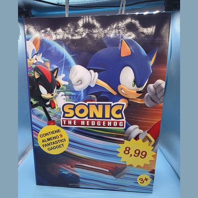 Shopper Sonic con 9 regali - (5 pezzi)