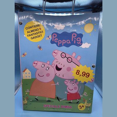 Shopper Peppa Pig con 9 regali - (5 pezzi)