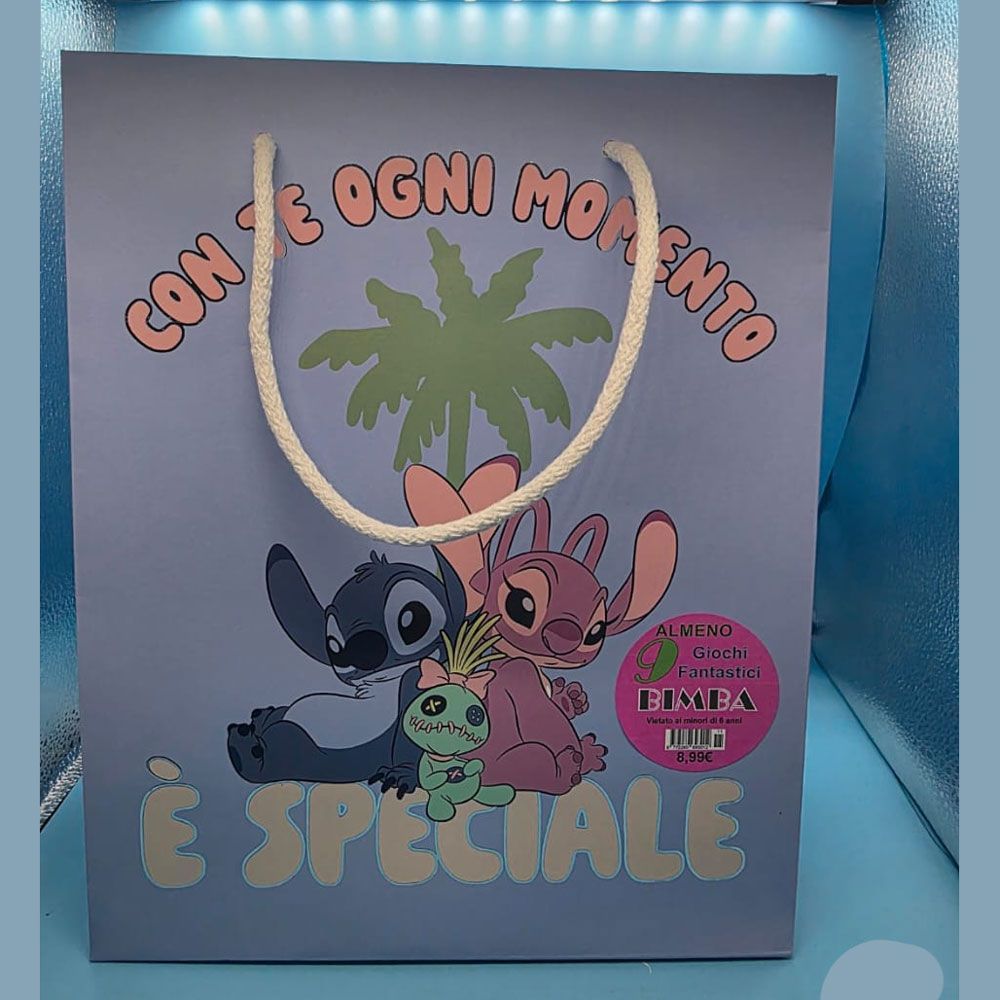 Shopper Stitch per Bambina con 9 regali - (5 pezzi)