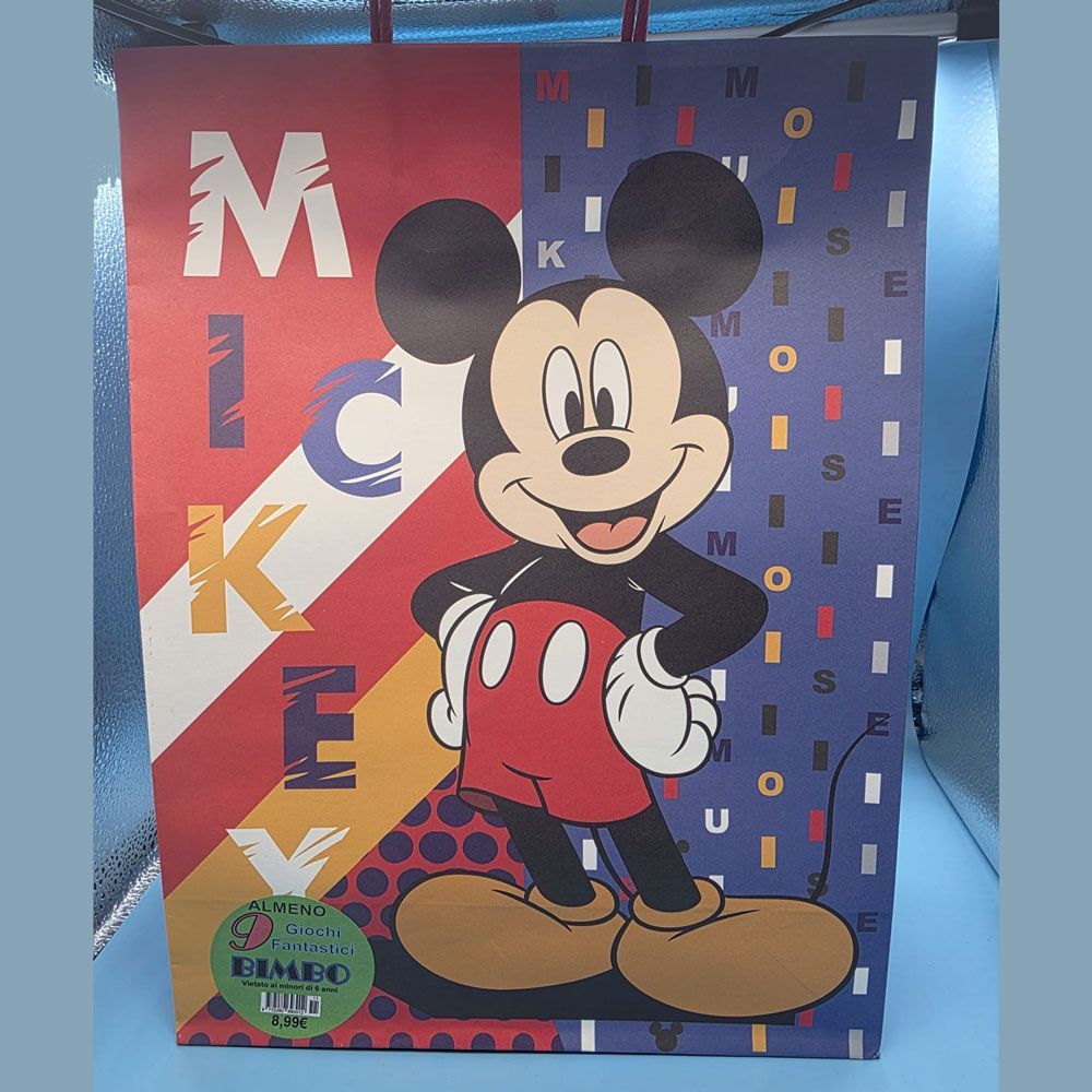 Shopper Topolino con 9 regali - (5 pezzi)