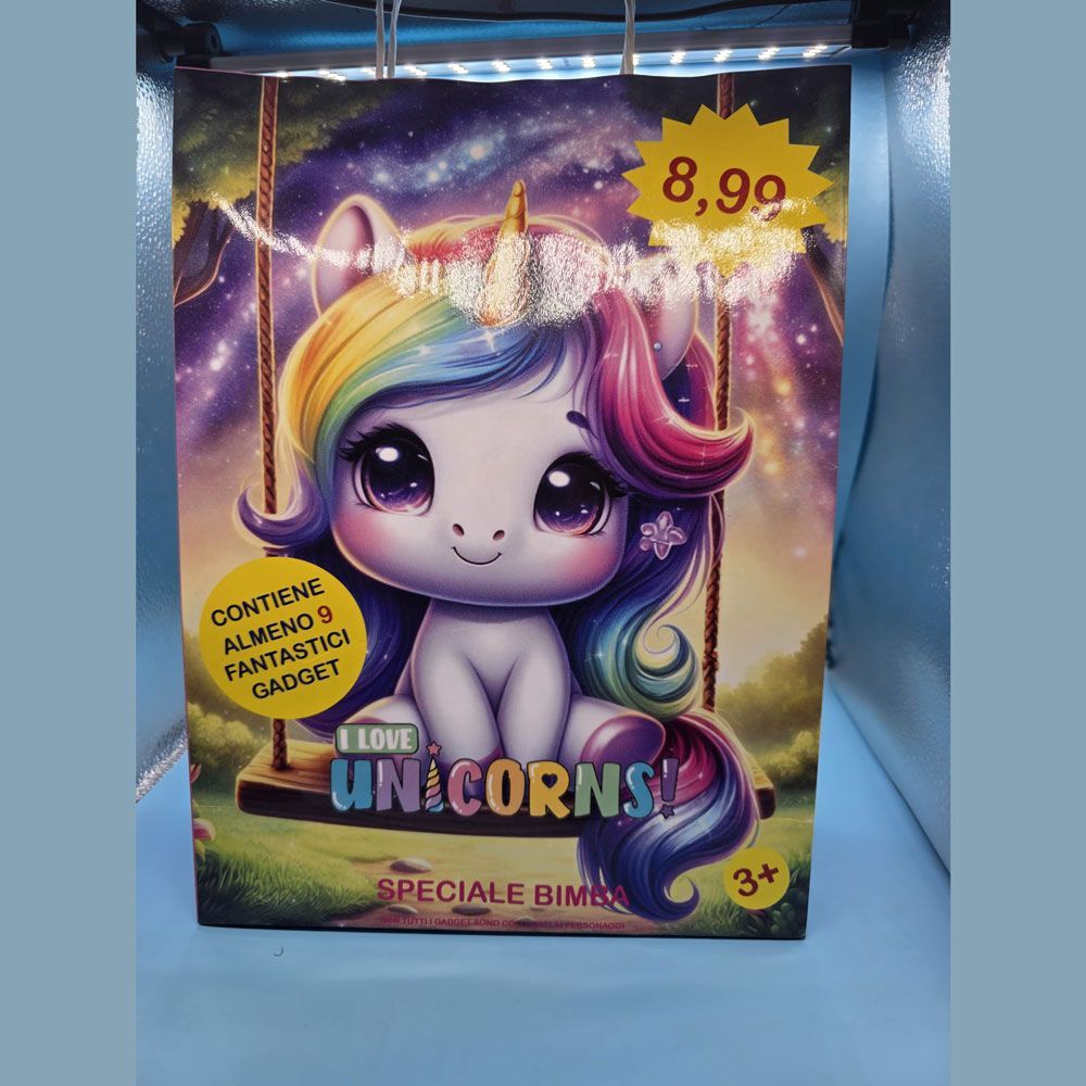 Shopper Unicors con 9 regali - (5 pezzi)