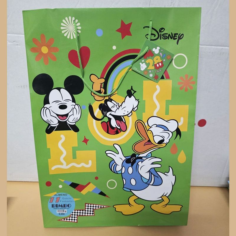 Shopper Disney per bambino con 11 regali - (5 pezzi) Shopper Disney per bambino con 11 regali - (5 pezzi)