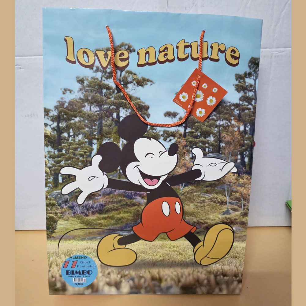 Shopper Topolino con 11 regali - (5 pezzi) Shopper Topolino con 11 regali - (5 pezzi)