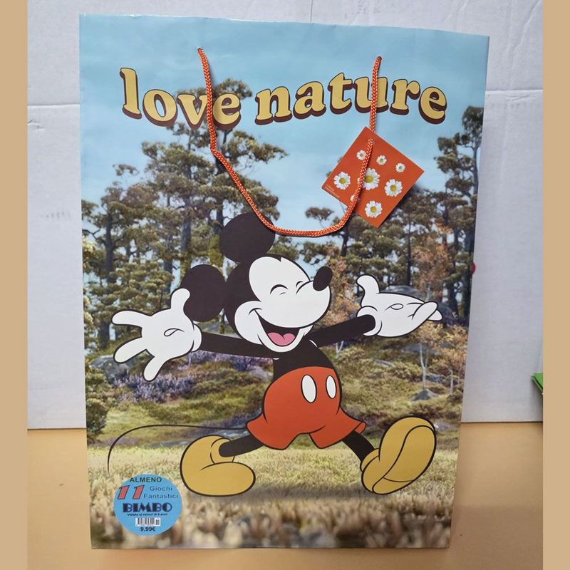 Shopper Topolino con 11 regali - (5 pezzi) Shopper Topolino con 11 regali - (5 pezzi)