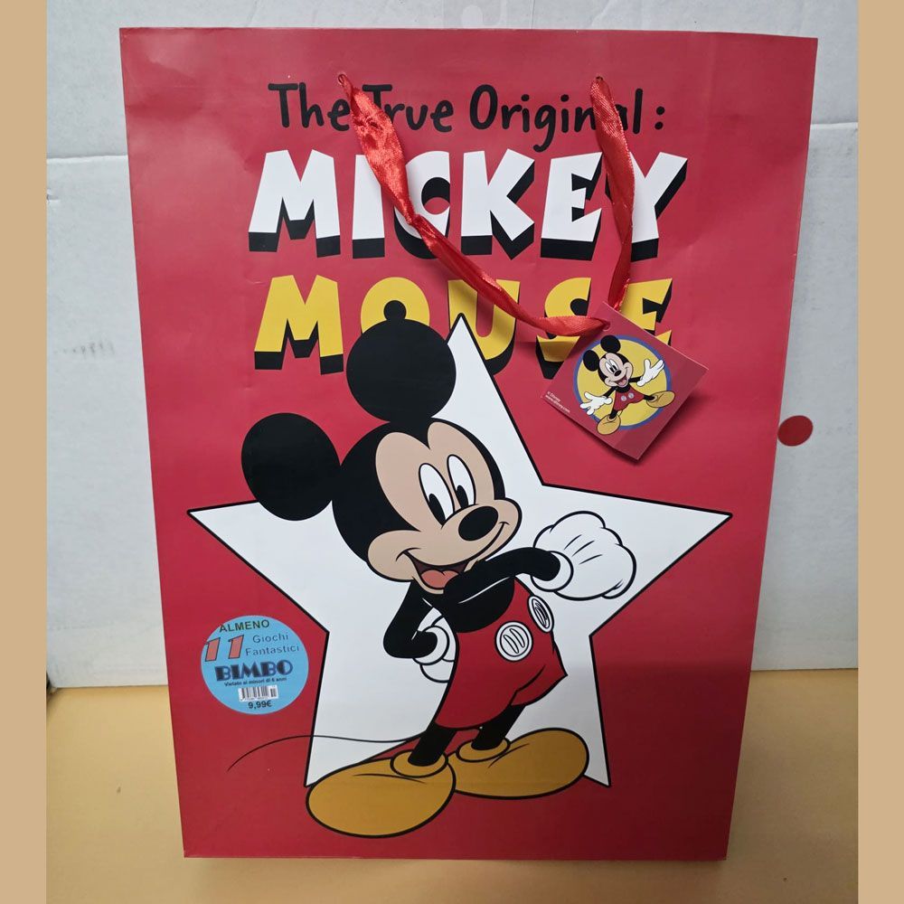 Shopper Topolino con 11 regali - (5 pezzi) Shopper Topolino con 11 regali - (5 pezzi)