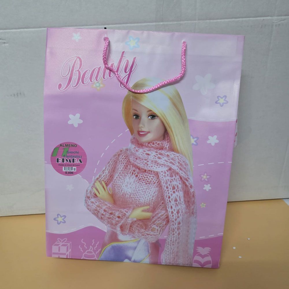 Shopper Barbie con 11 regali  - (5 pezzi)