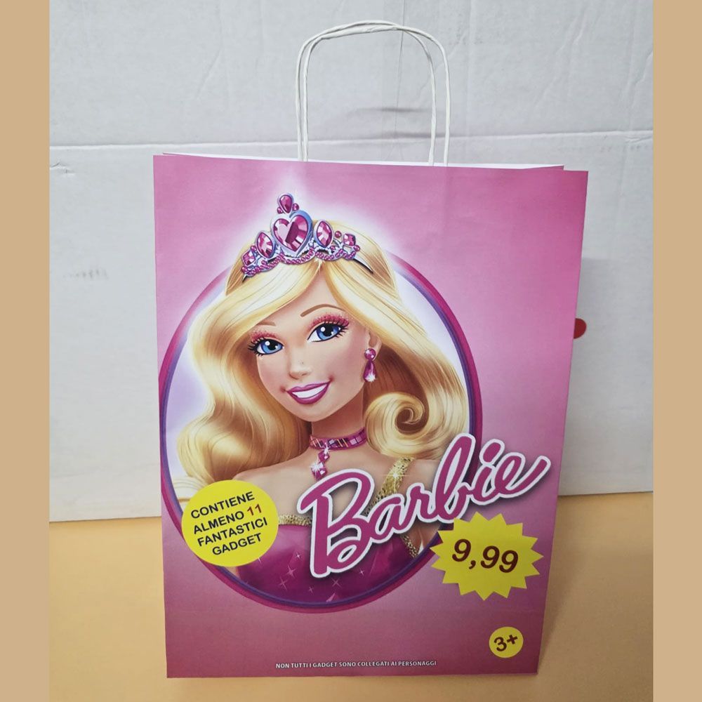 Shopper Barbie con 11 regali  - (5 pezzi)