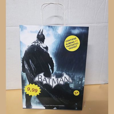 Shopper Batman con 11 regali - (5 pezzi) Shopper Batman con 11 regali - (5 pezzi)