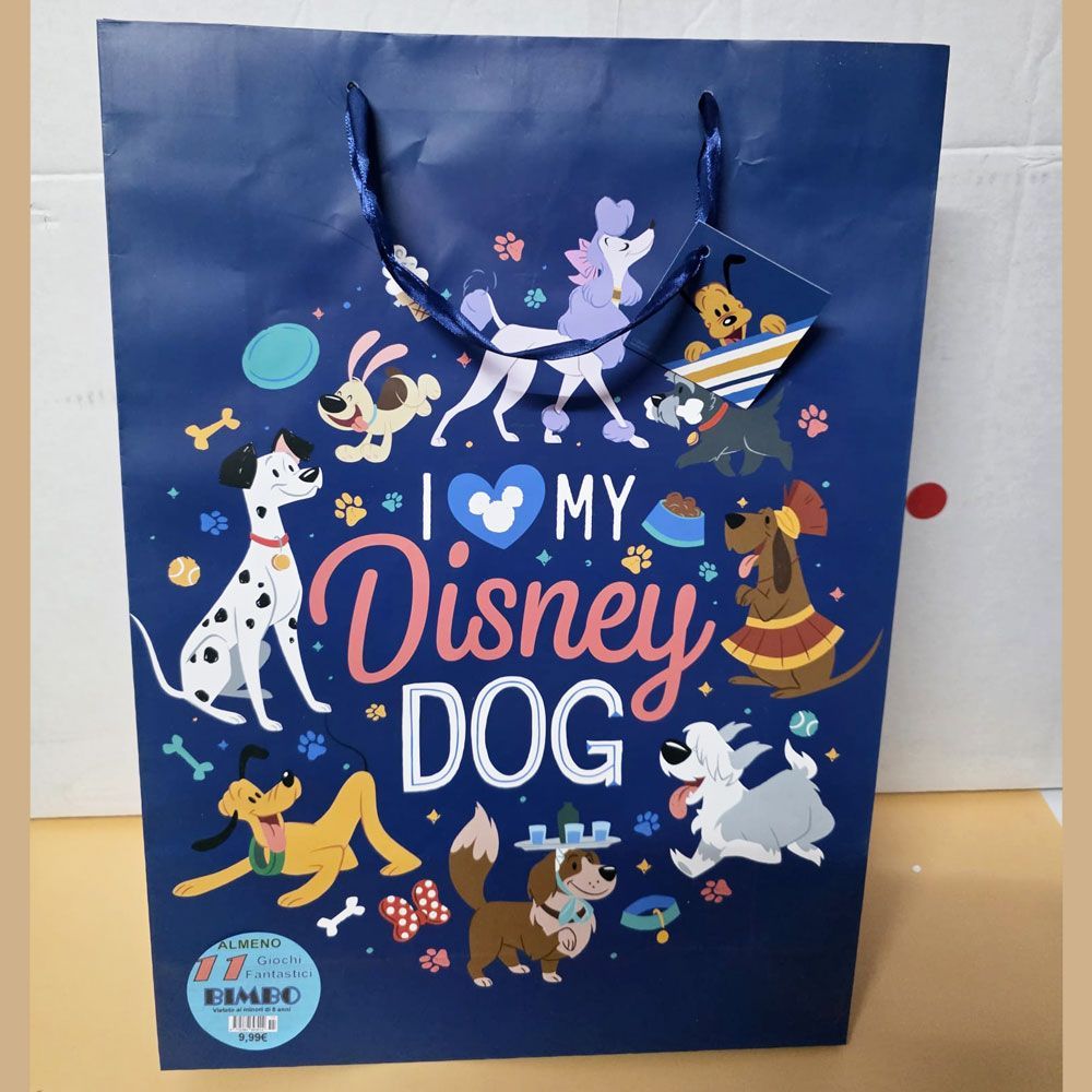 Shopper Disney Dog per bambino con 11 regali  - (5 pezzi)