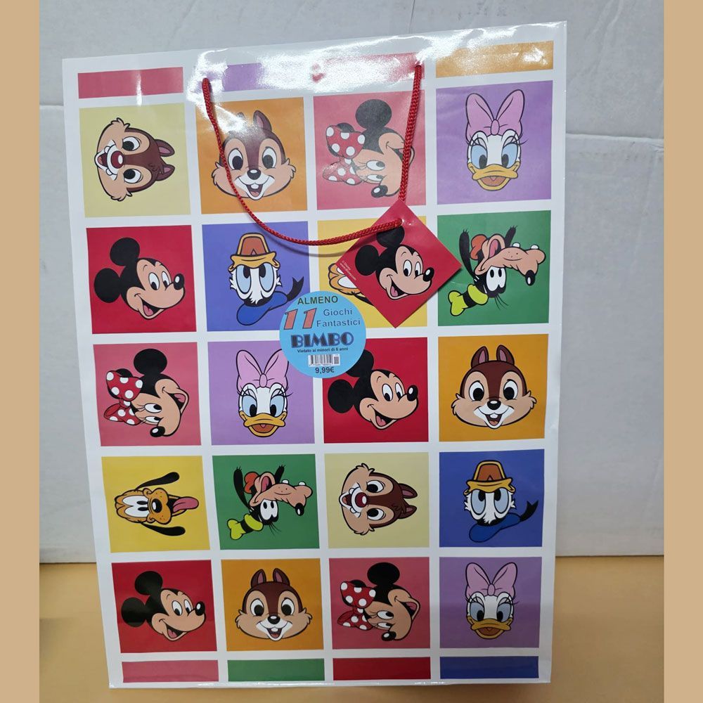 Shopper Disney per bambino con 11 regali  - (5 pezzi)