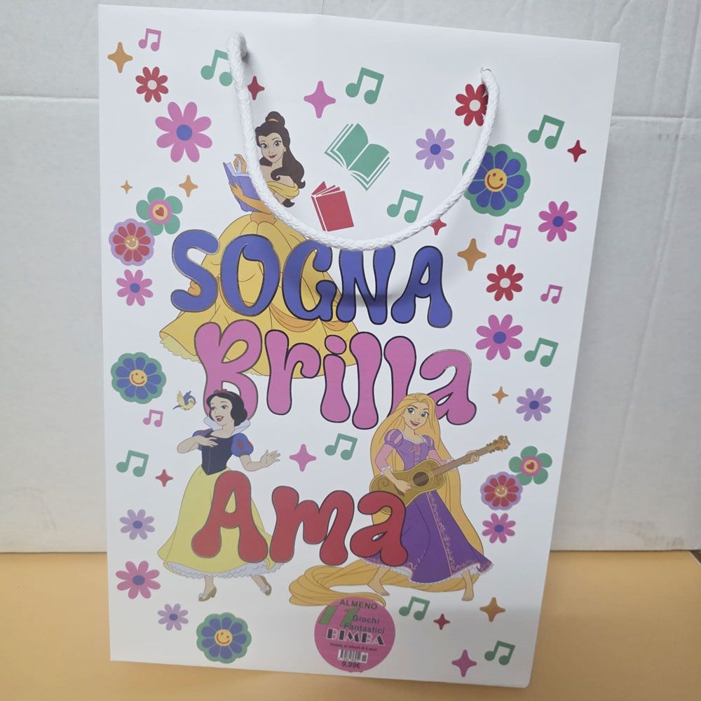 Shopper Disney Princess con 11 regali  - (5 pezzi)