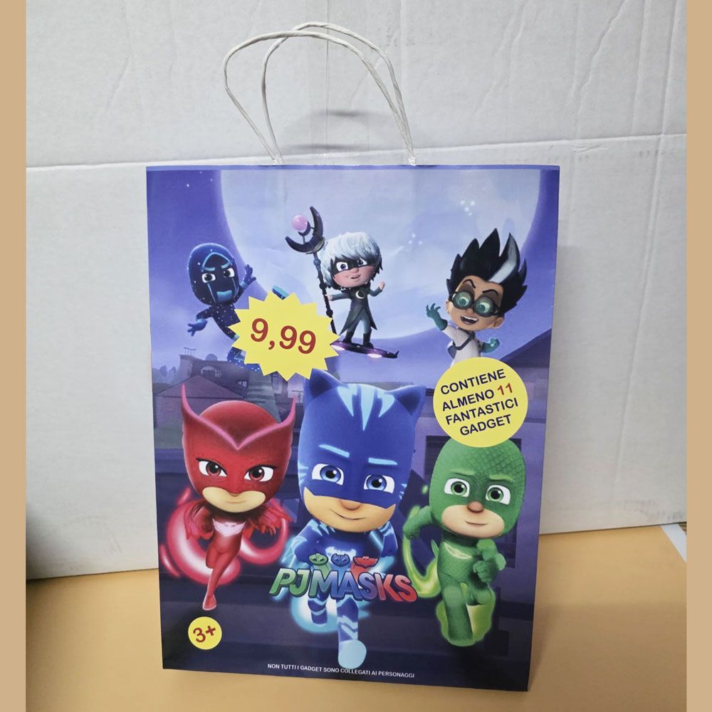 Shopper PJMask per bambina con 11 regali  - (5 pezzi)