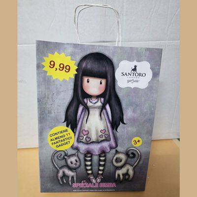 Shopper Santoro London Gorjuss con 11 regali - (5 pezzi) Shopper Santoro London Gorjuss con 11 regali - (5 pezzi)
