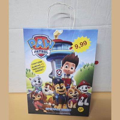 Shopper Paw Patrol per bambino con 11 regali - (5 pezzi) Shopper Paw Patrol per bambino con 11 regali - (5 pezzi)