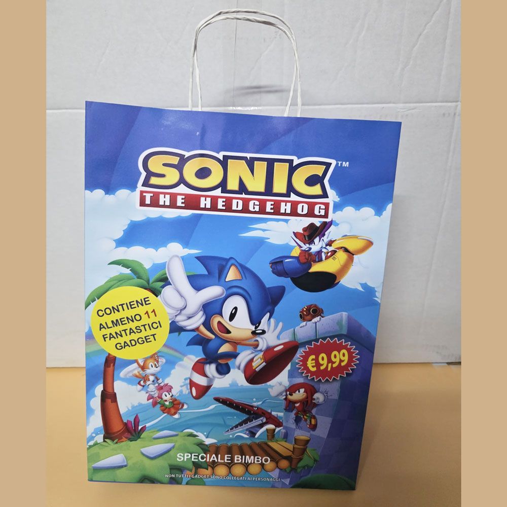 Shopper Sonic con 11 regali  - (5 pezzi)