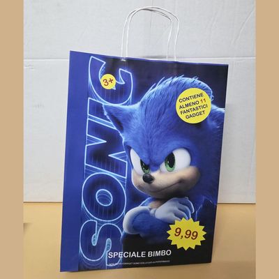 Shopper Sonic con 11 regali - (5 pezzi) Shopper Sonic con 11 regali - (5 pezzi)