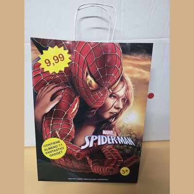Shopper Spiderman con 11 regali - (5 pezzi) Shopper Spiderman con 11 regali - (5 pezzi)