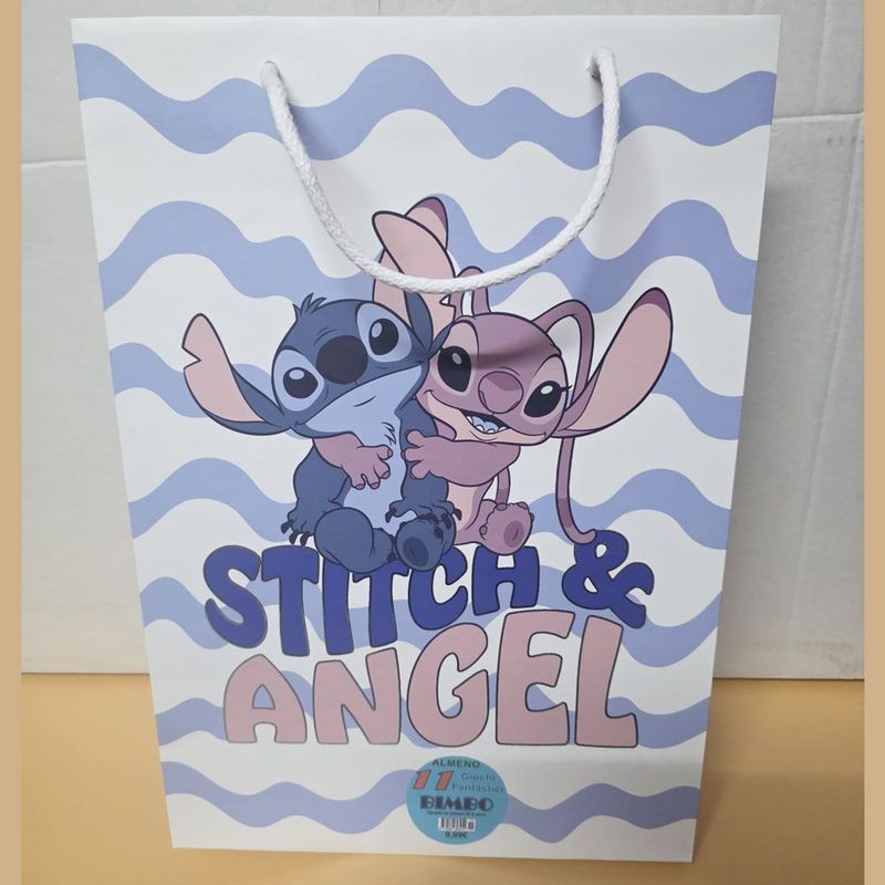 Shopper Stitch per bambino con 11 regali - (5 pezzi) Shopper Stitch per bambino con 11 regali - (5 pezzi)