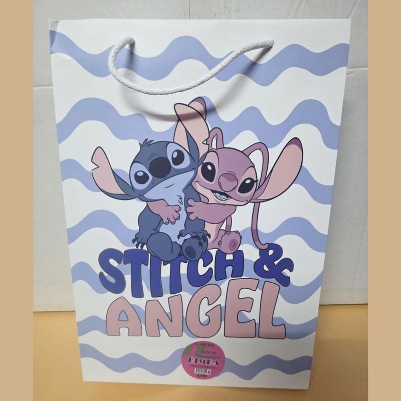 Shopper Stitch per bambina con 11 regali - (5 pezzi) Shopper Stitch per bambina con 11 regali - (5 pezzi)