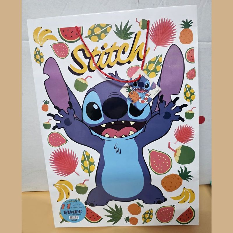 Shopper Stitch per bambino con 11 regali - (5 pezzi) Shopper Stitch per bambino con 11 regali - (5 pezzi)