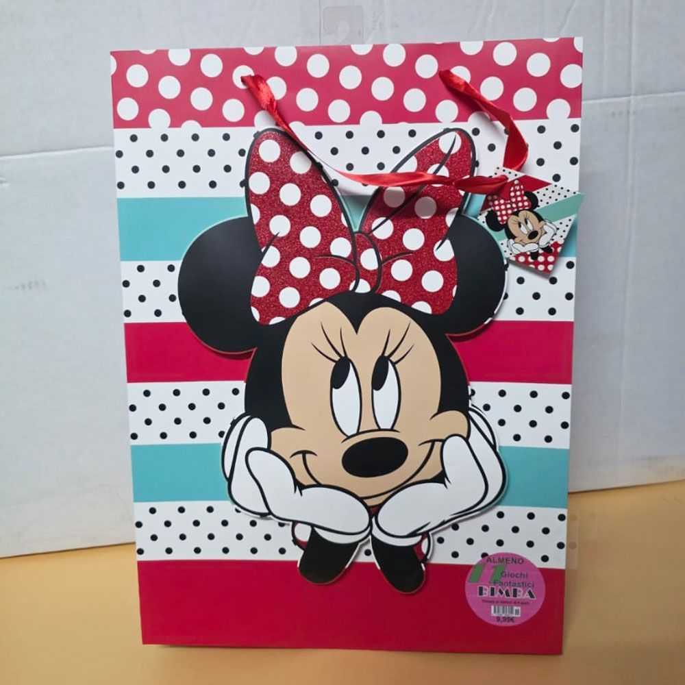 Shopper Topolina con 11 regali  - (5 pezzi)