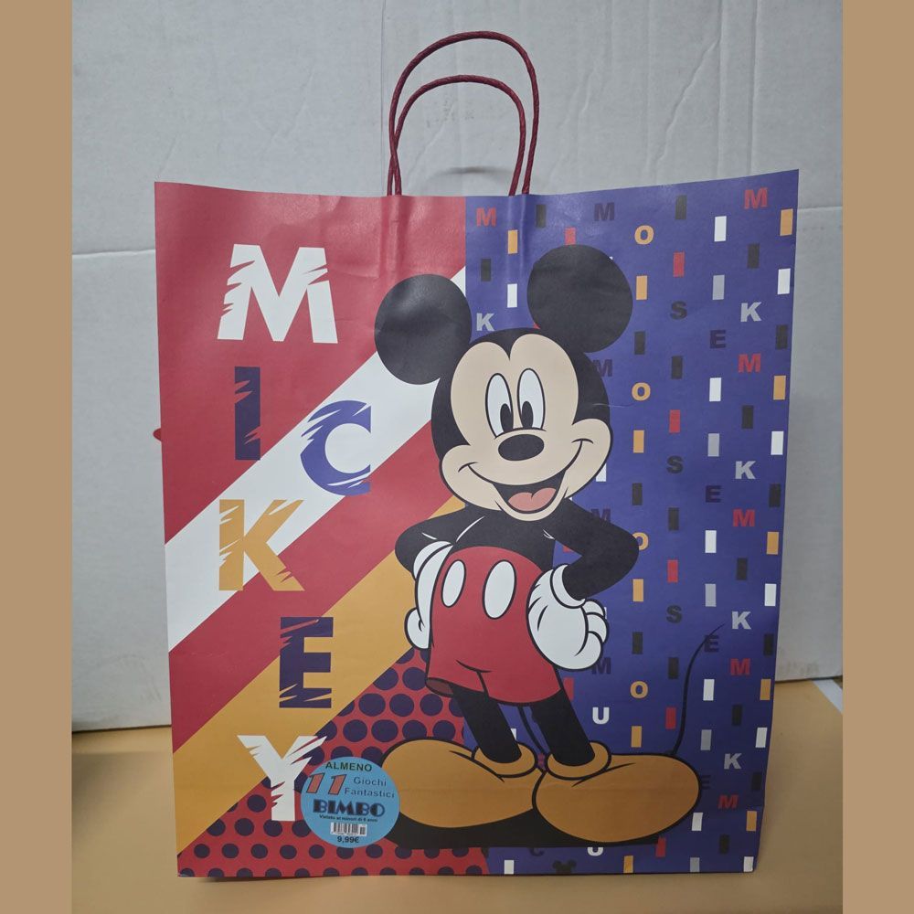 Shopper Topolino con 11 regali  - (5 pezzi)
