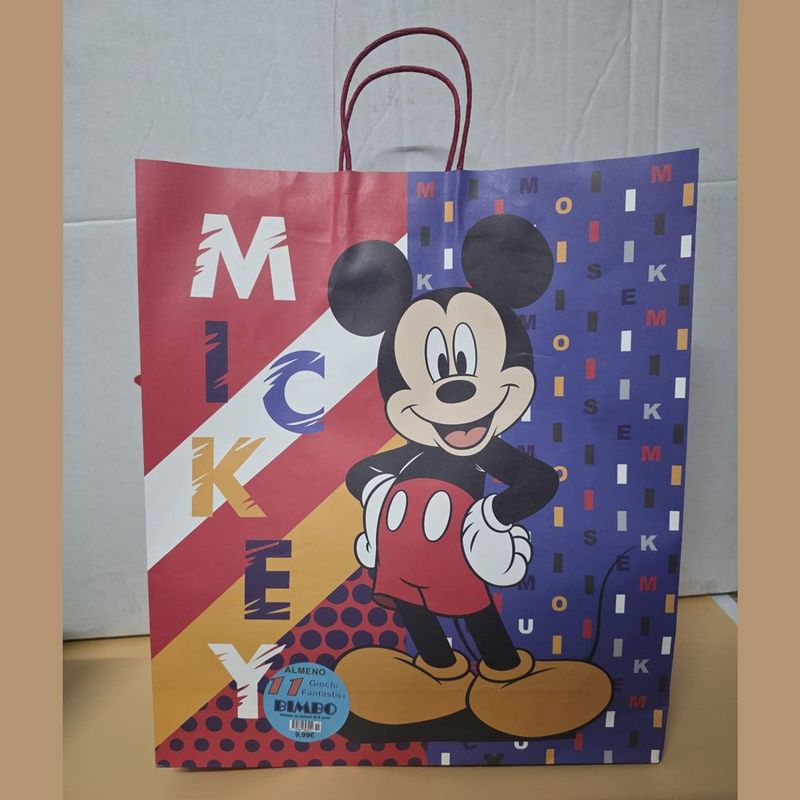 Shopper Topolino con 11 regali - (5 pezzi) Shopper Topolino con 11 regali - (5 pezzi)