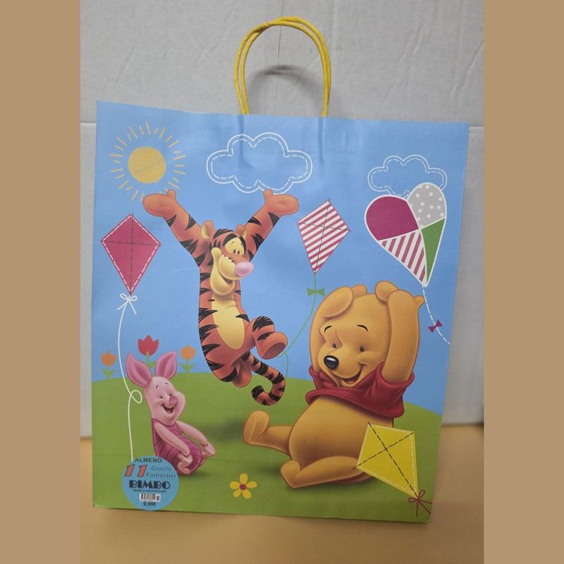 Shopper Winnie the Pooh per bambino con 11 regali - (5 pezzi) Shopper Winnie the Pooh per bambino con 11 regali - (5 pezzi)