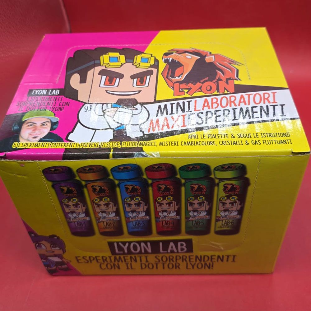 Lyon -  Mini laboratori maxi esperimenti - (12 pz.)