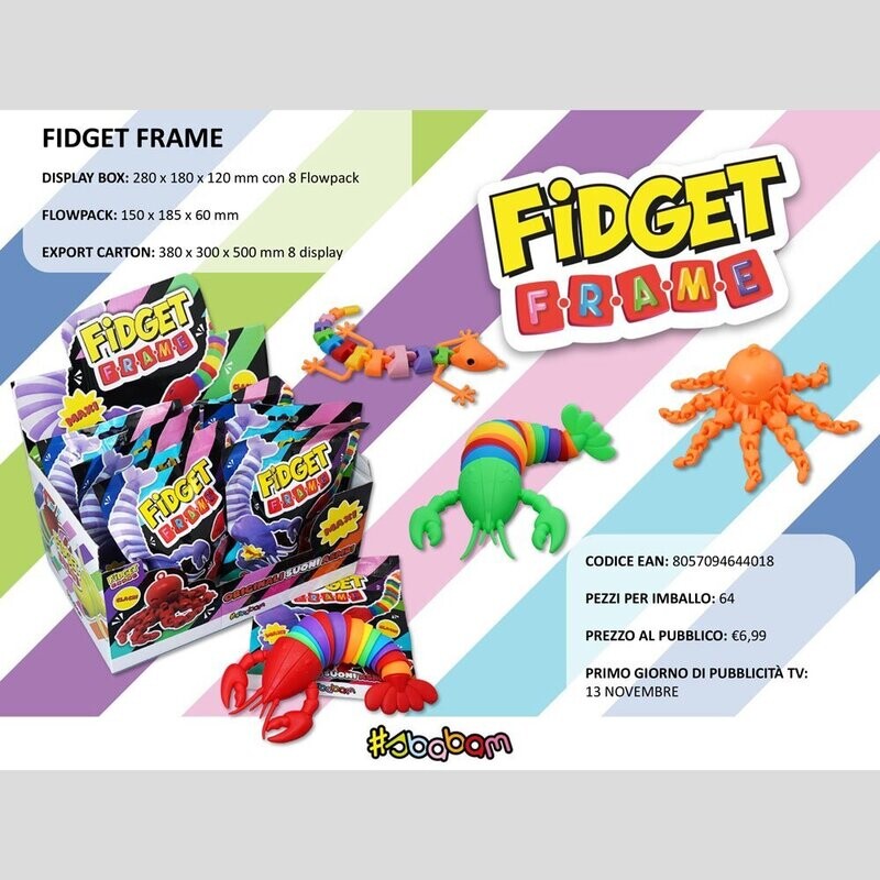 Fidget Frame - (8 pz.) Fidget Frame - (8 pz.)