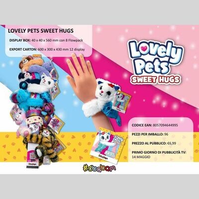 Lovely Pets - Sweet Hugs (8 pz) Lovely Pets - Sweet Hugs (8 pz)