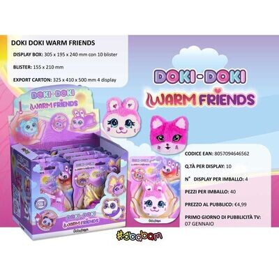 Doki Doki - Warm Friends - (10 pz.) Doki Doki - Warm Friends - (10 pz.)